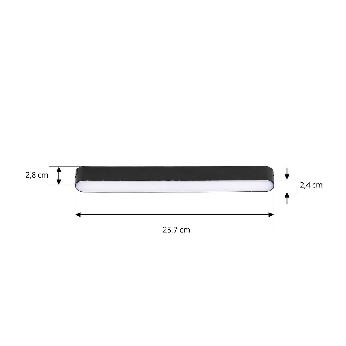 moderneLED, Lumaro 48V noir, LINDBY