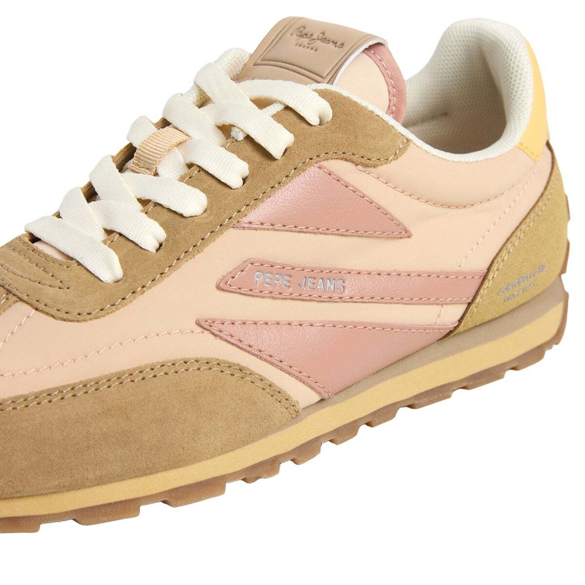 Jane - Baskets De Running Rétro beige nu, PEPE JEANS