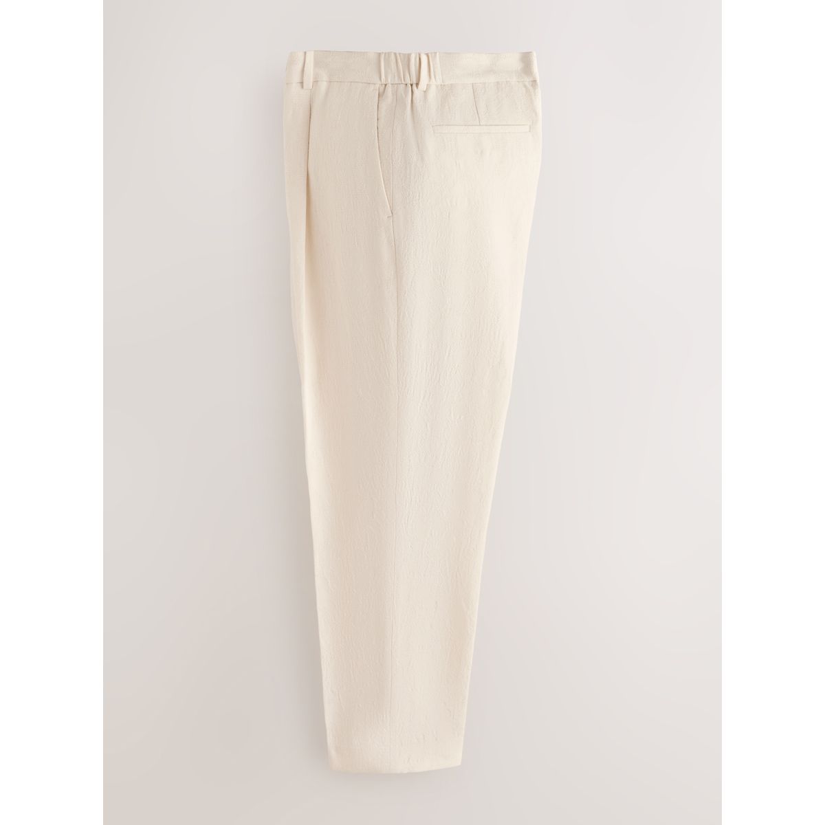 Pantalon costume coton tapisserie écru, NEXT