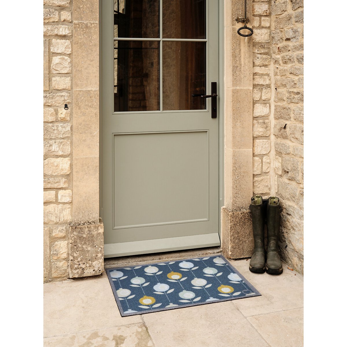 Scion Pepino Outdoor Mat blue, HUG RUG