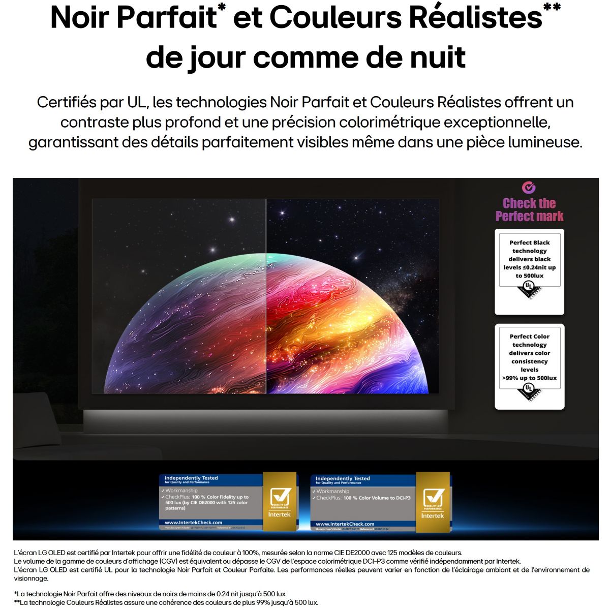 TV OLED 48C6 (2026) 48" (121 cm) 4K Ultra HD - Expérience Gaming, 120Hz, Smart TV couleur unique, LG