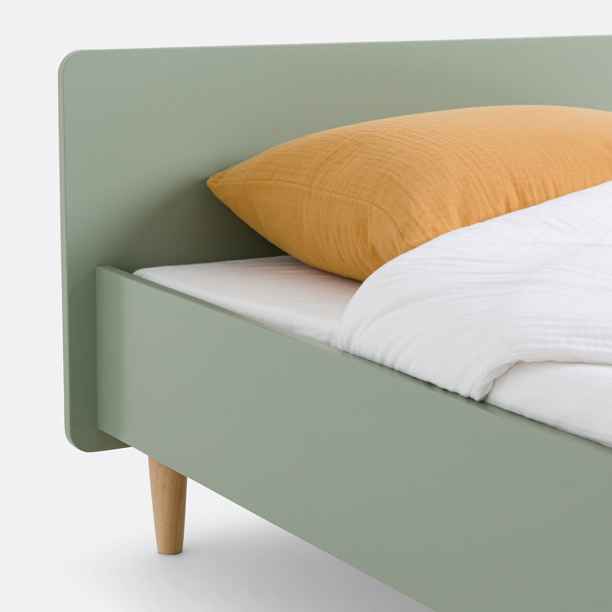 Lit enfant avec sommier Zag vert de gris, LA REDOUTE INTERIEURS