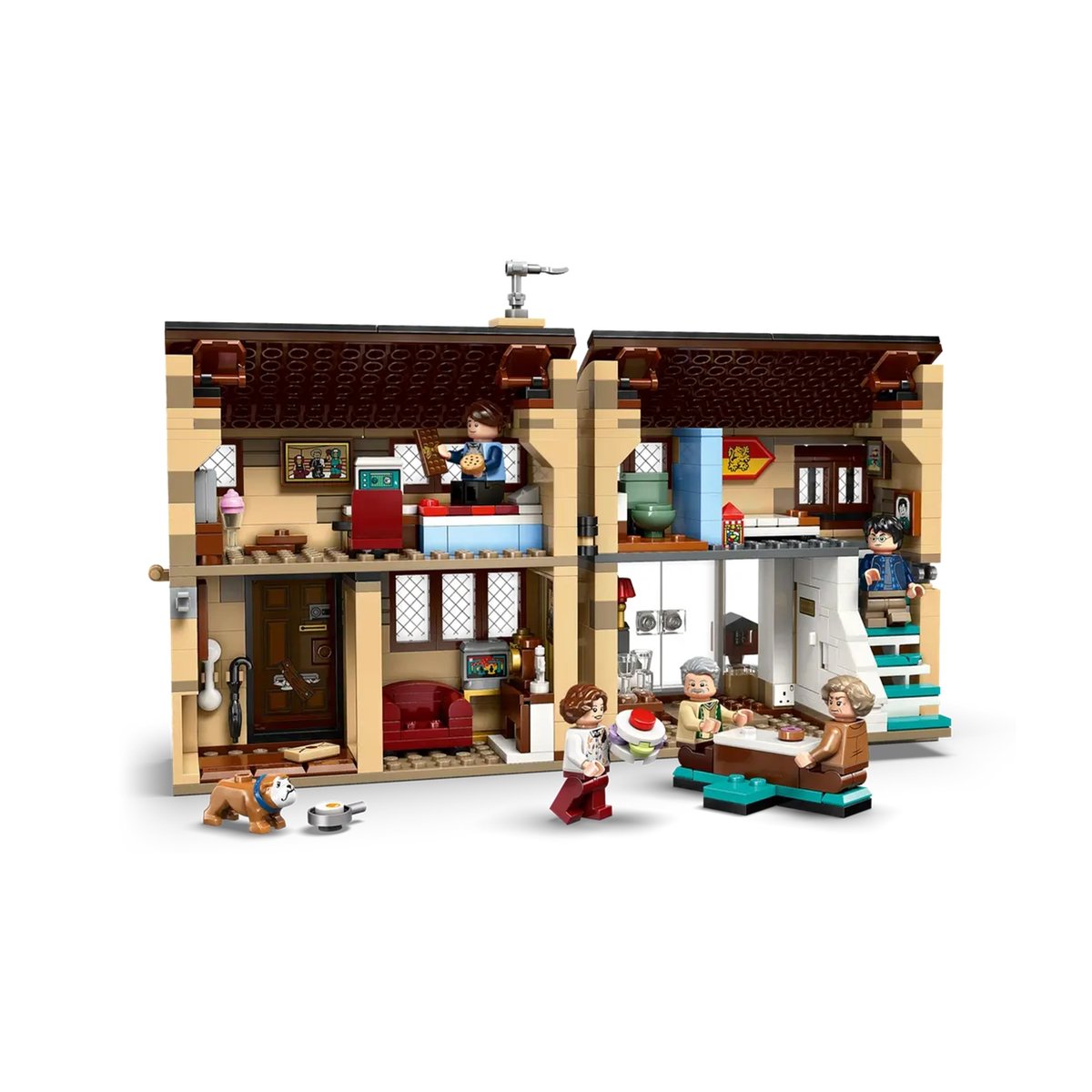 Harry Potter Privet Drive : la visite de tante Marge multicolore, LEGO