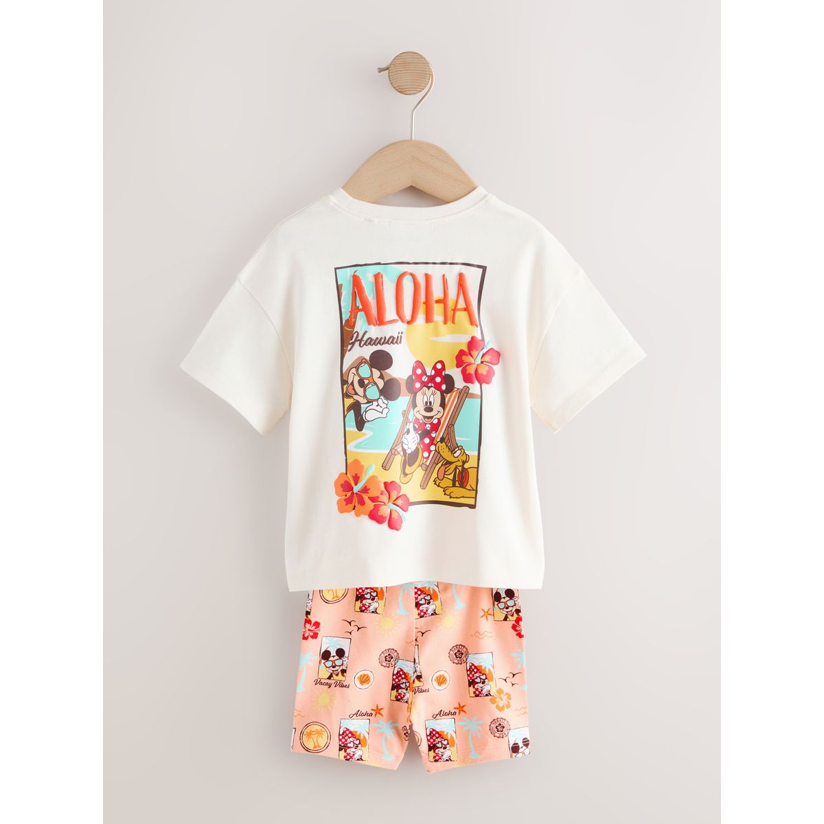 Ensemble short cycliste minnie mouse blanc, NEXT
