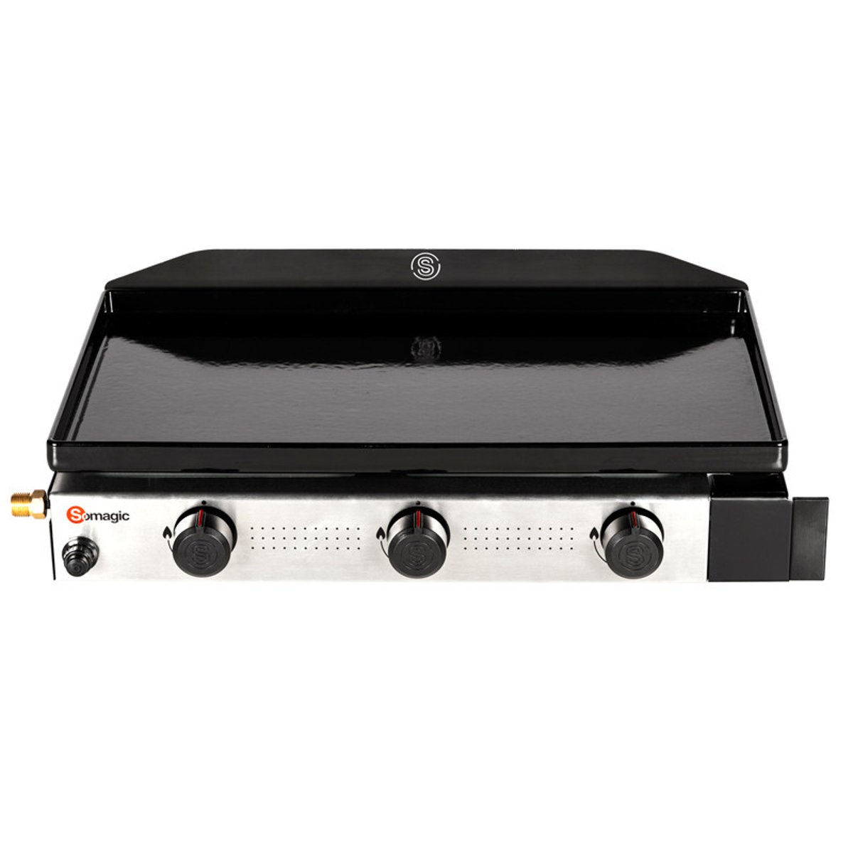 Plancha au gaz Solia 300, SOLIA 300 noir, SOMAGIC
