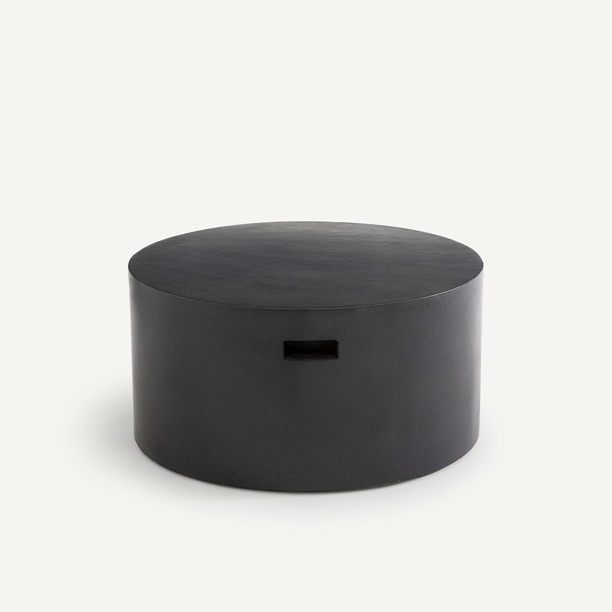 Round Garden Sofa Side Table Raskin charcoal, AM.PM