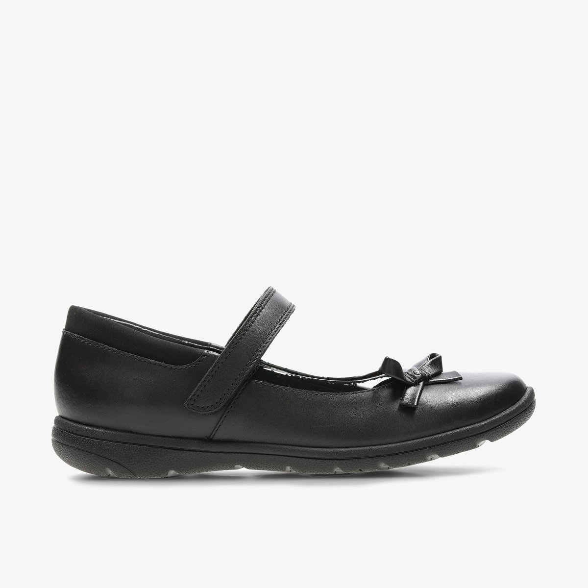 Ballerines Cuir VENTURE STAR noir, CLARKS