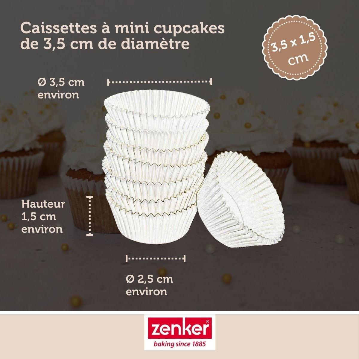 Set de 104 ustensiles de pâtisserie moules SMART PASTRY blanc|vert|jaune|bleu|rose, ZENKER