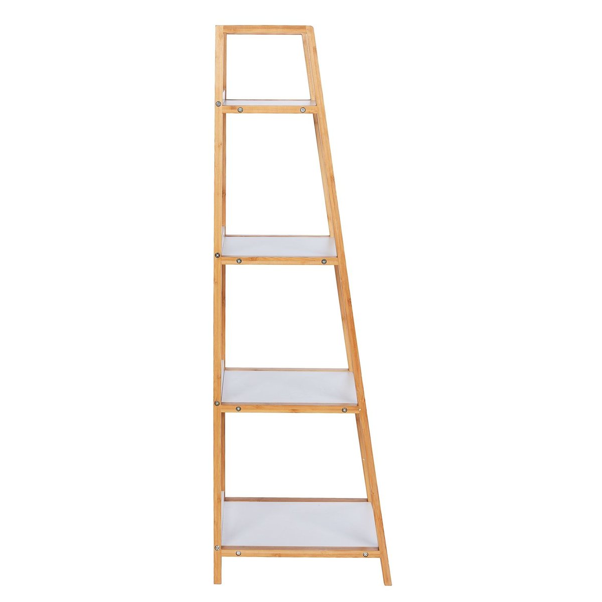 Etagère De Salle De Bain En Bambou Finja blanc, WENKO