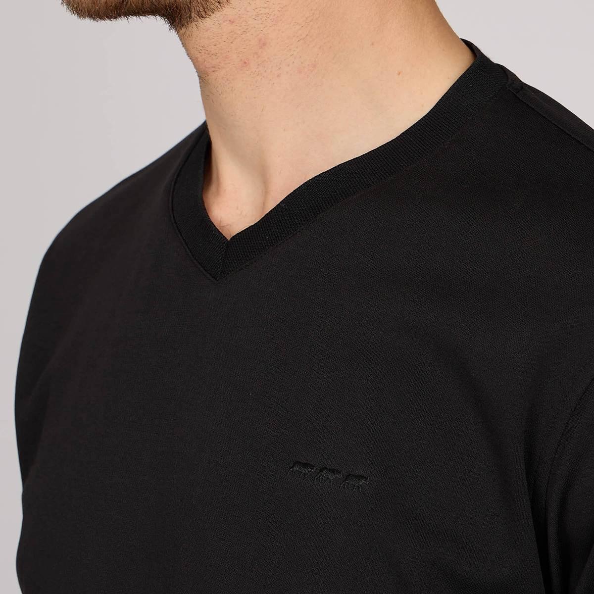 T-shirt Elston noir, MISE AU GREEN