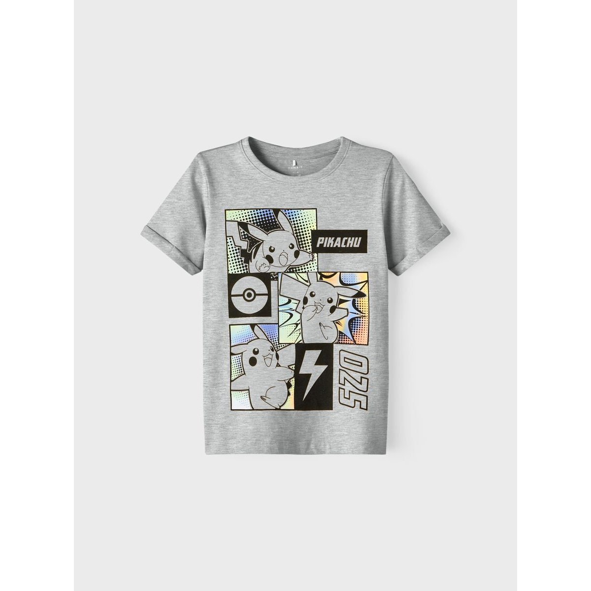 T-Shirt grey melange, NAME IT