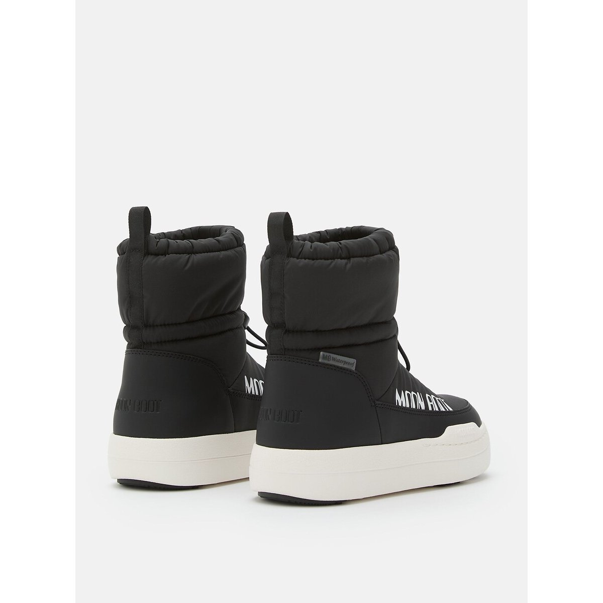 Stivali MB JR PARK TUBE MID WP nero , MOON BOOT