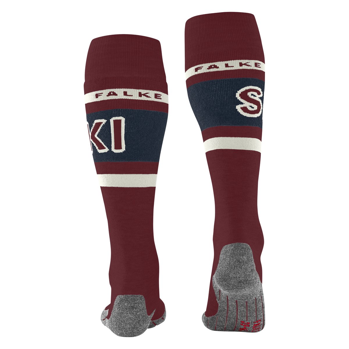 Mi-bas SK2 Intermediate bordeaux, FALKE