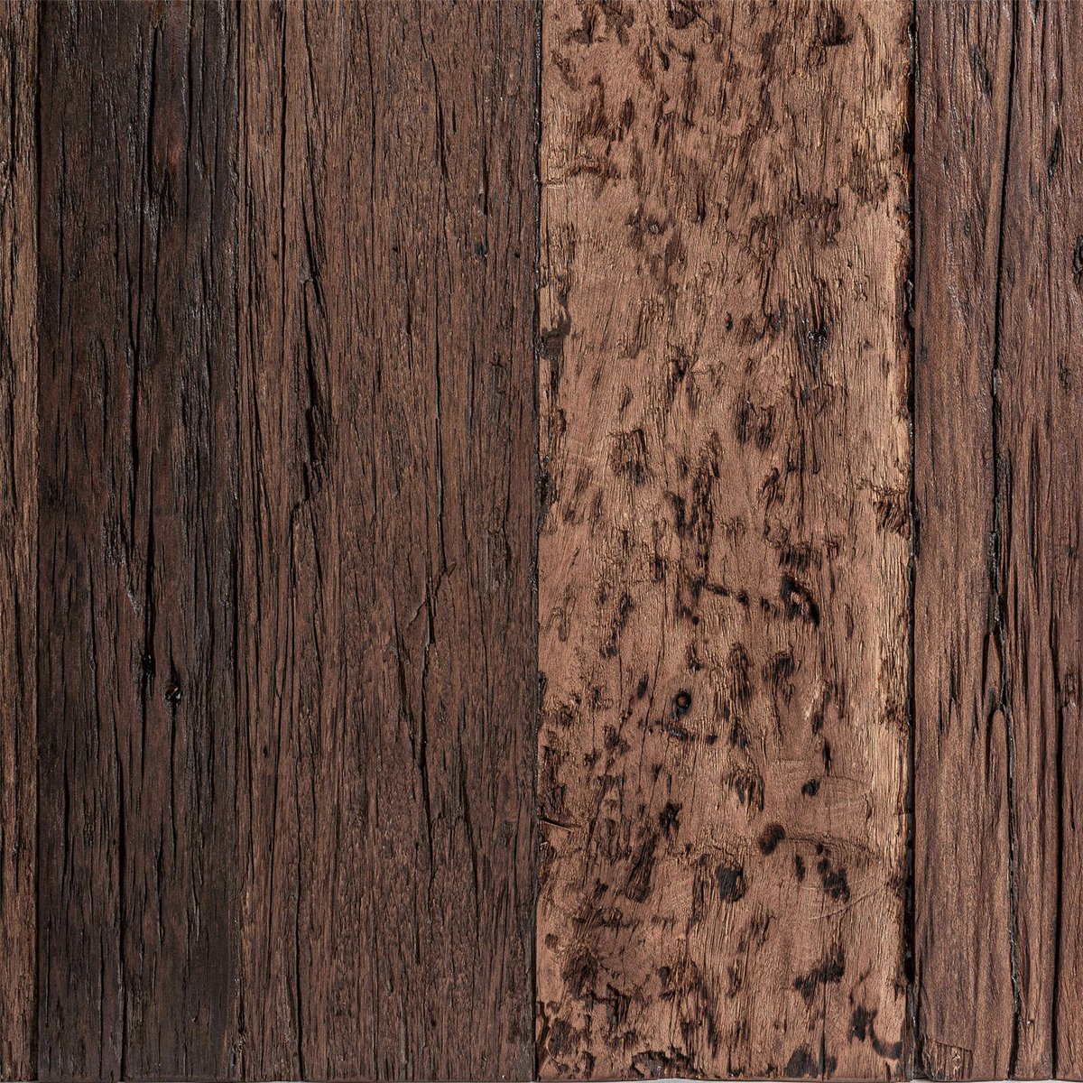 Module de comptoir de bar en bois brun bois récupéré, RECOLLECTION