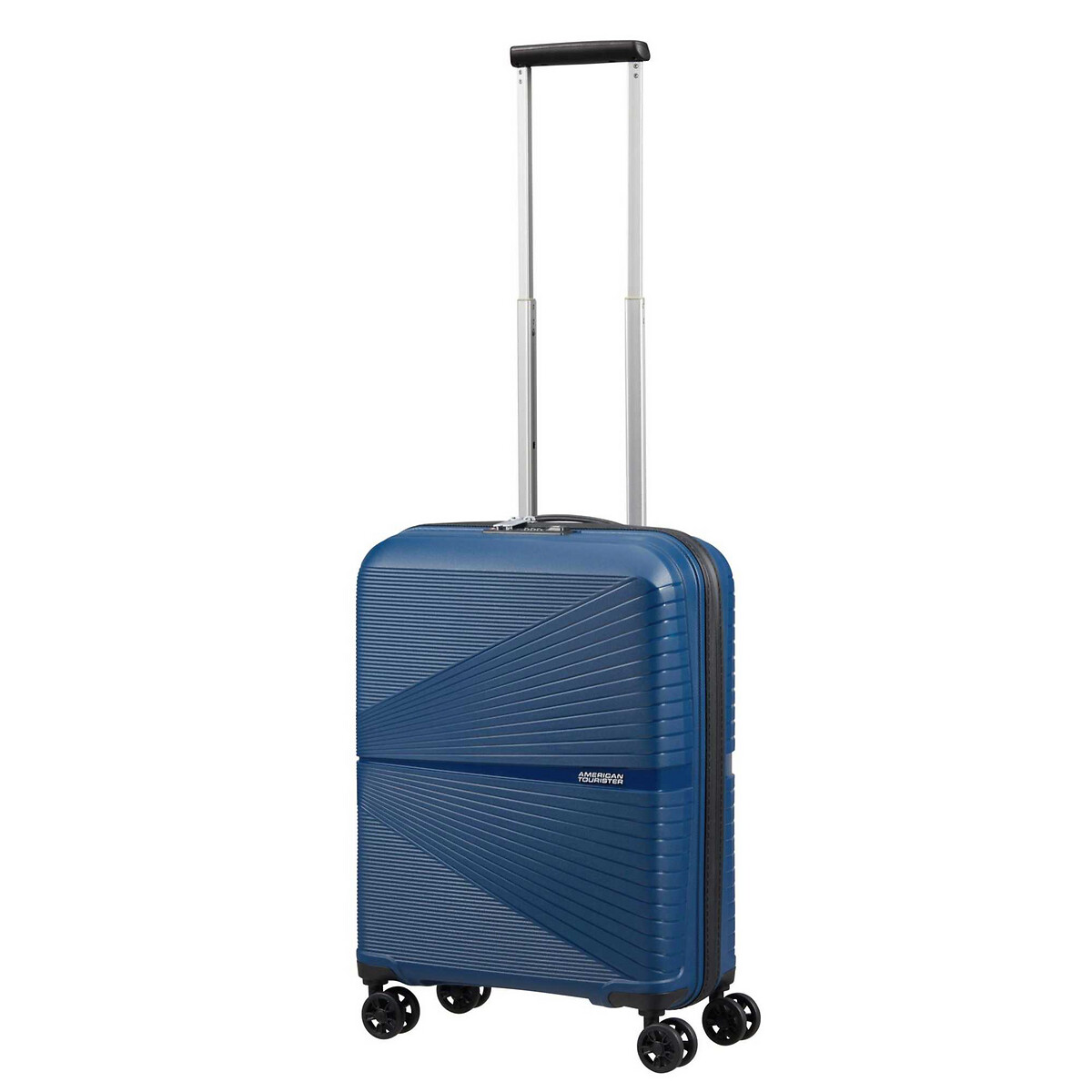 Mala de cabine superleve, 55 cm, com 4 rodas, da American Tourister azul, AMERICAN TOURISTER