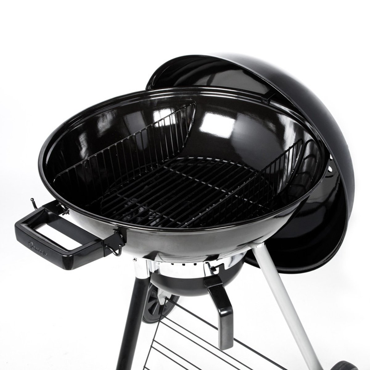 Barbecue à charbon pour 12 personnes noir, SOMAGIC