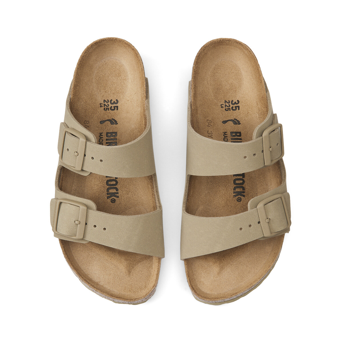 Mules double brides Arizona kaki, BIRKENSTOCK