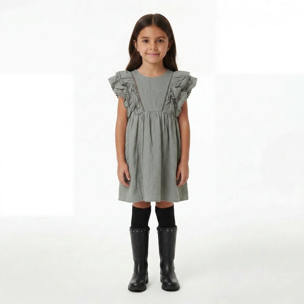 Robe - Très bon état vert, IKKS