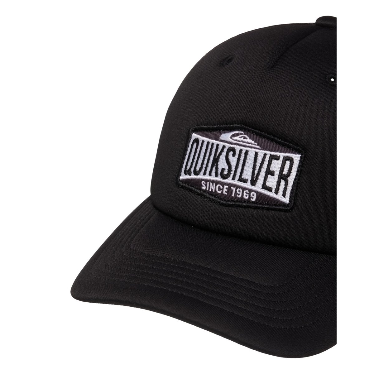 Casquette trucker DECADES FOAM noir black, QUIKSILVER