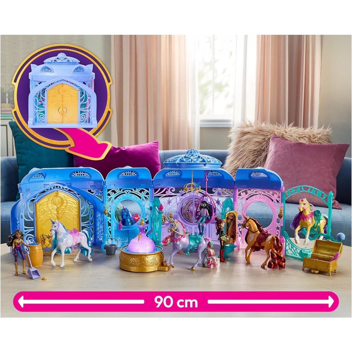 Unicorn Academy L'Ecole des Licornes multicolore, SPIN MASTER