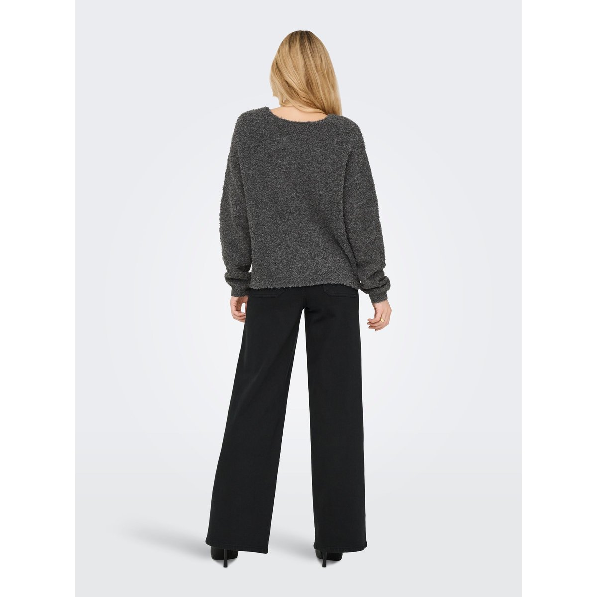 Pull En Maille dark grey melange, JDY