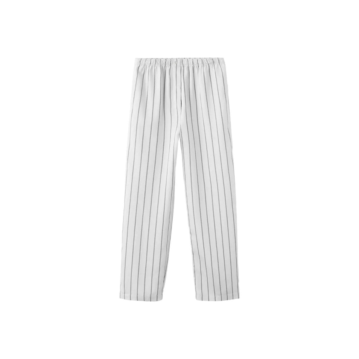 Pantalon pyjama rayures gris, MANGO