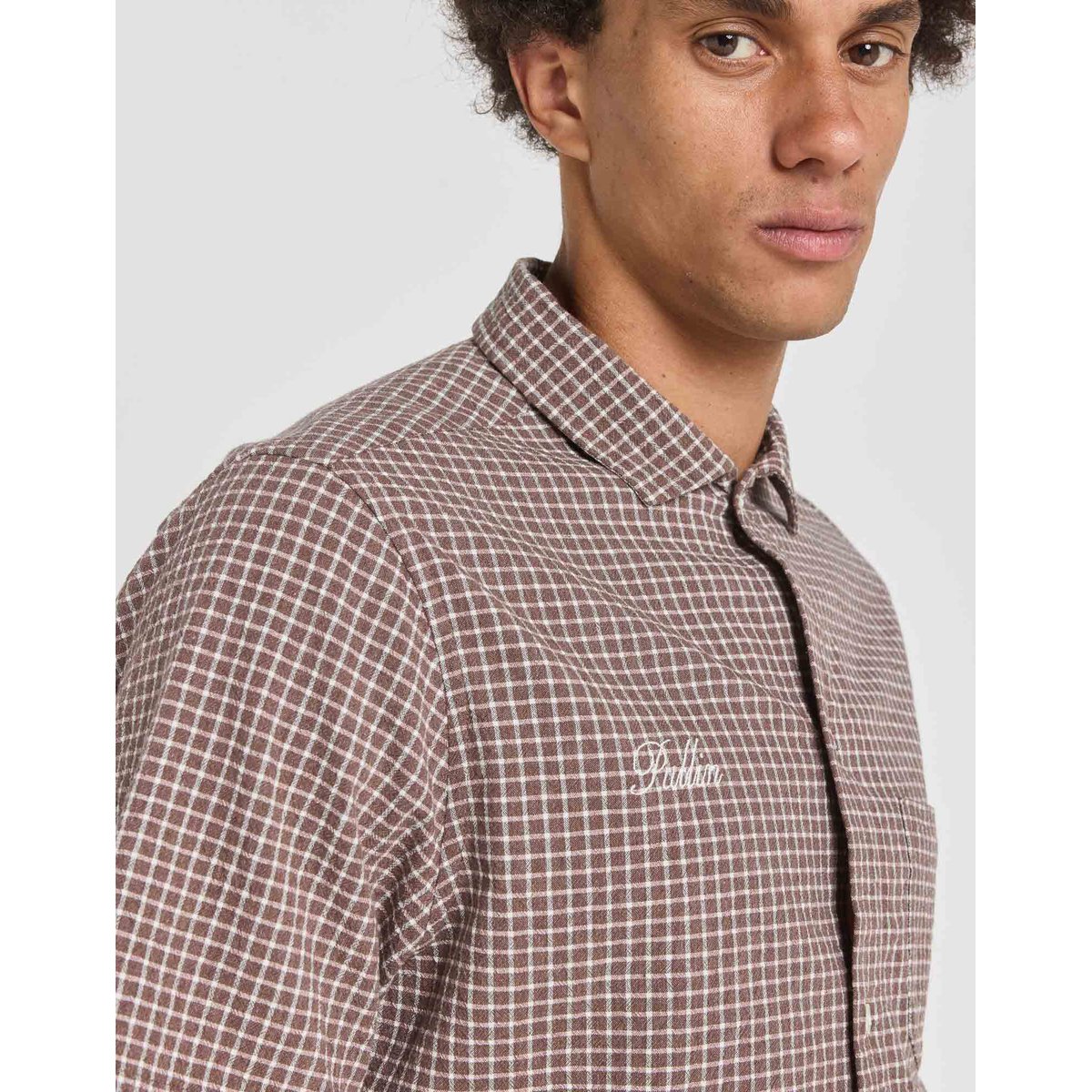 CHEMISE BROWNVICHY marron, PULLIN