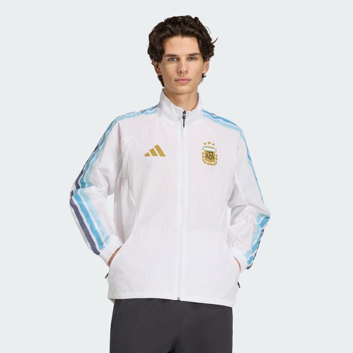 Veste Domicile Argentine Anthem Veste Domicile Argentine Anthem white, adidas Performance