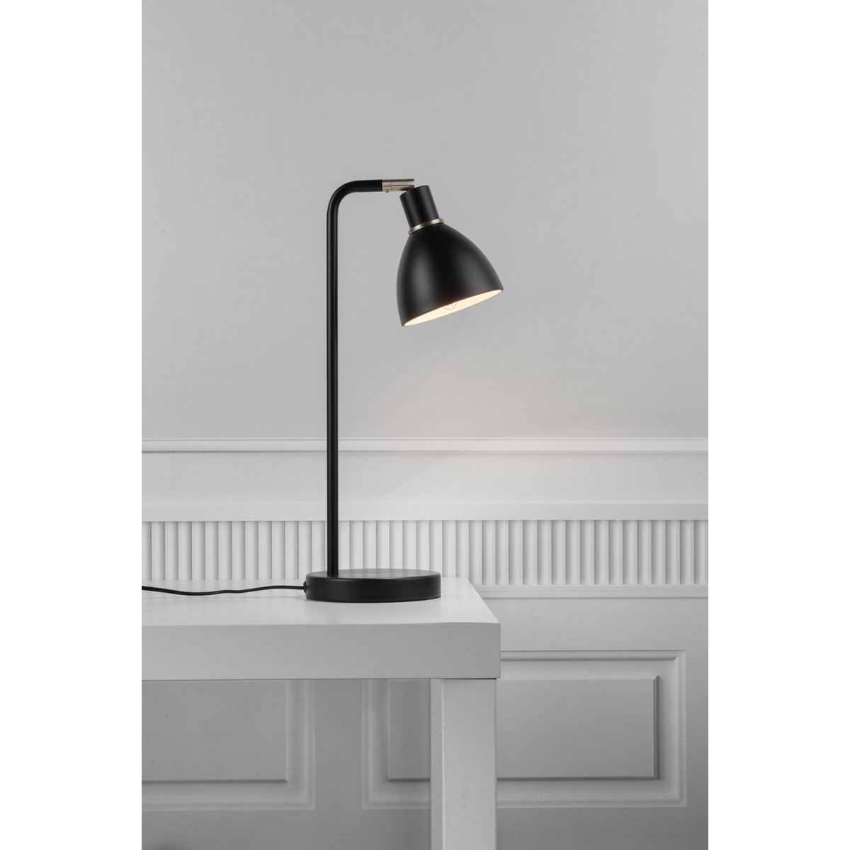 Lampe à poser design classique en métal, RAY noir, NORDLUX