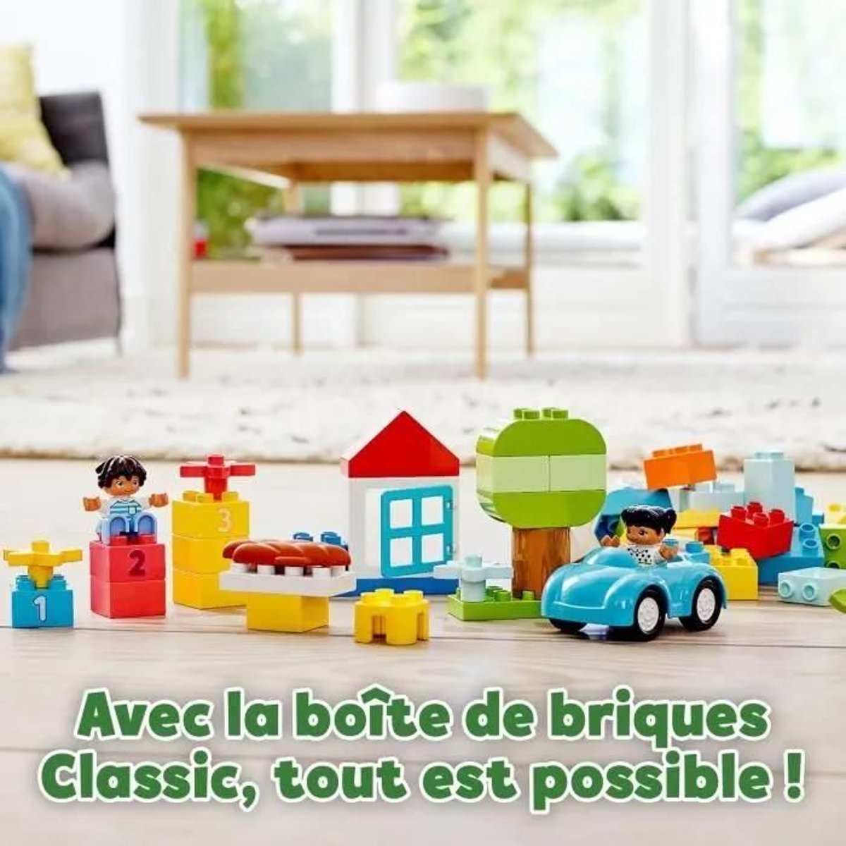 LEGO DUPLO - Boîte de briques colorées 10913 pour enfants multicolore, LEGO