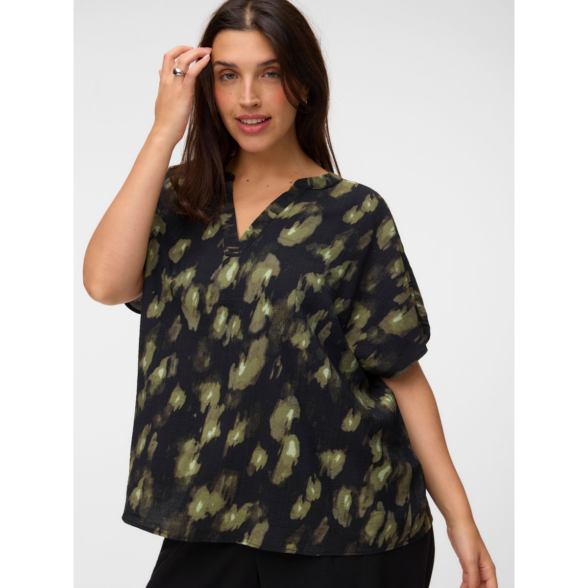 Top noire - black, VERO MODA