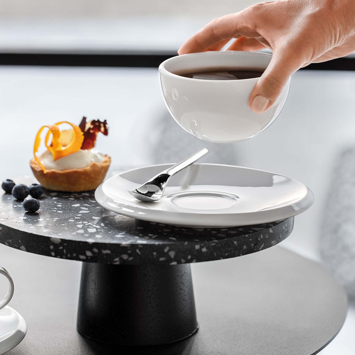 Sous-Tasse À Café NEWMOON blanc, VILLEROY & BOCH