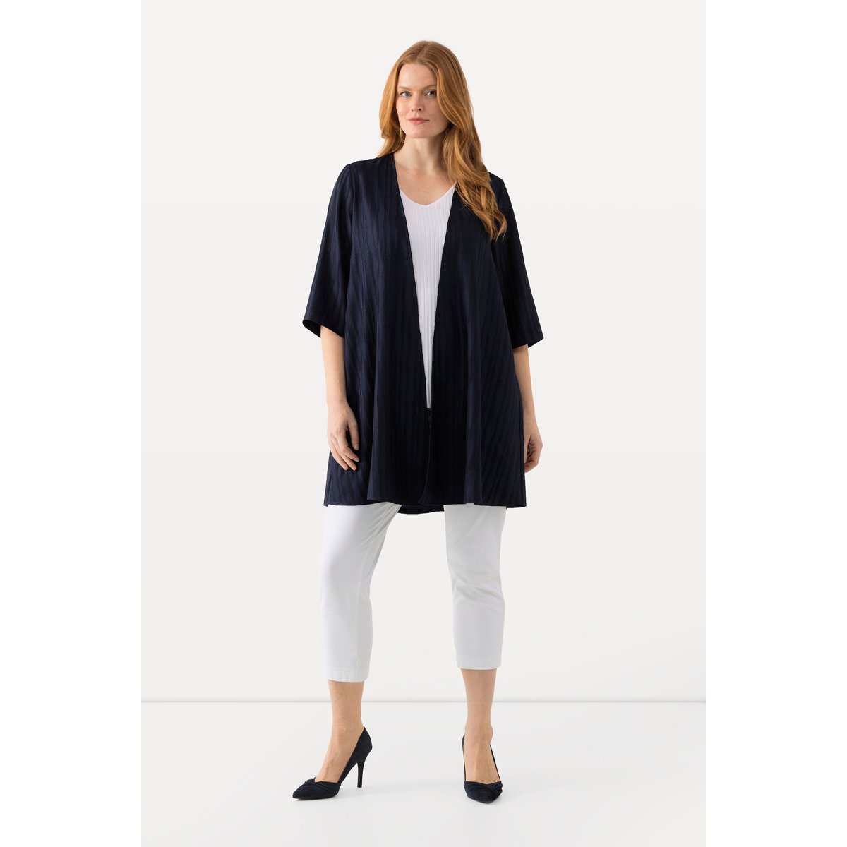 Veste décontractée bleu nuit mat, ULLA POPKEN