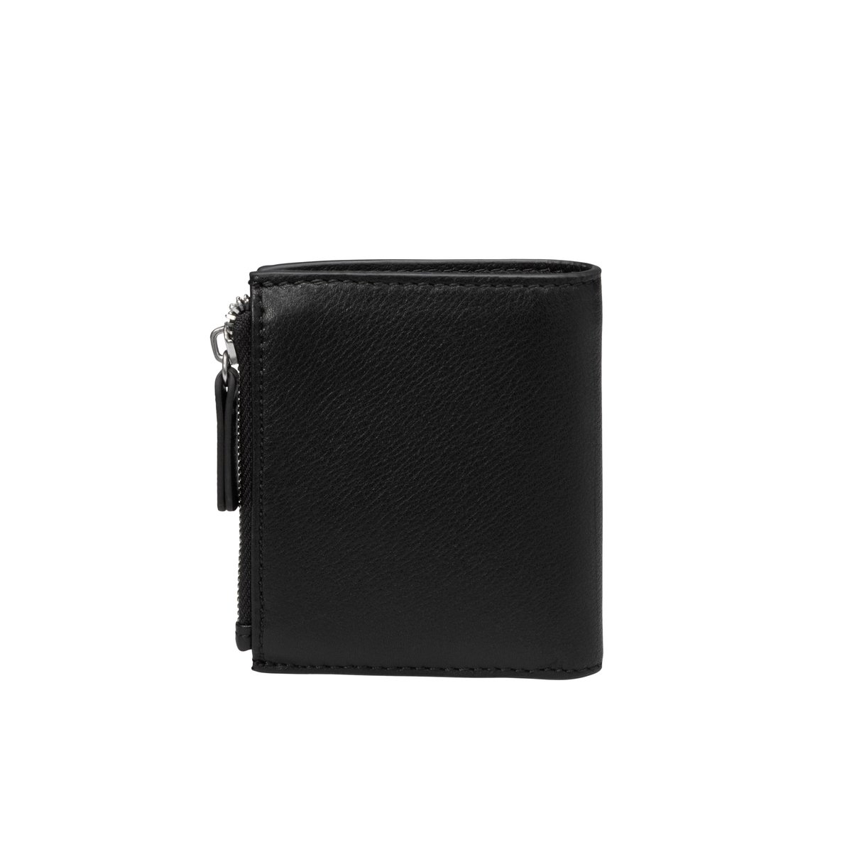 Porte-monnaie modèle Maxim en cuir de vachette de haute qualité noir, MARC O'POLO