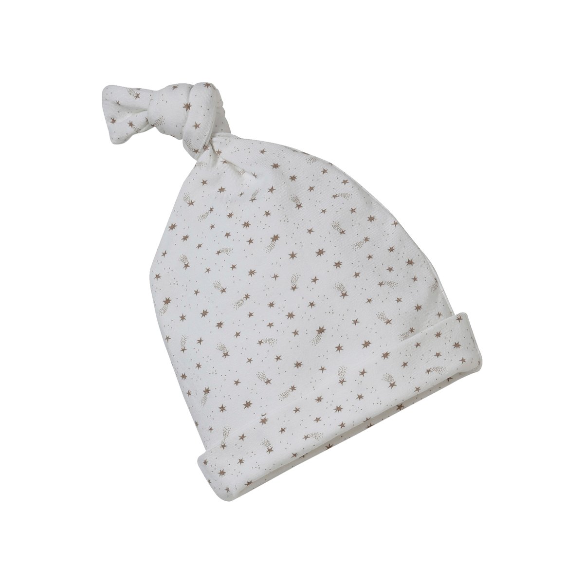 Ensemble bonnet + moufles + foulard + sac bébé imprimé écru, VERTBAUDET