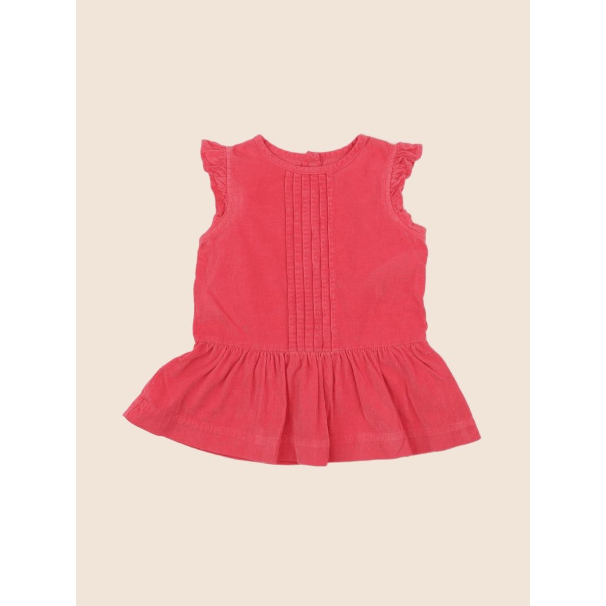 Robe - Etat satisfaisant rouge, PETIT BATEAU