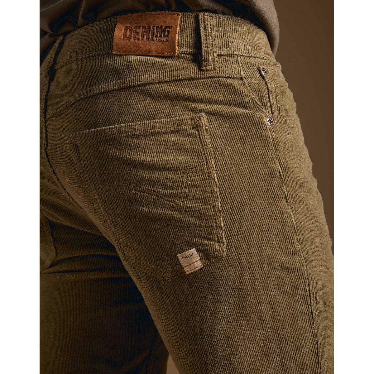 PANTALON REGULAR LAND vert, PULLIN