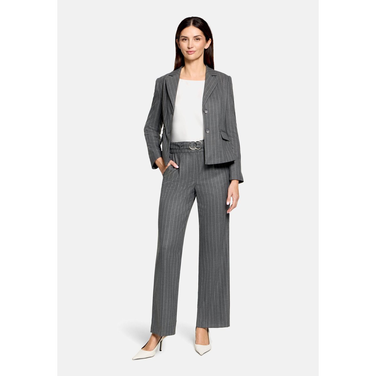 Pantalon Marlene à ceinture à nouer magnet, BETTY BARCLAY
