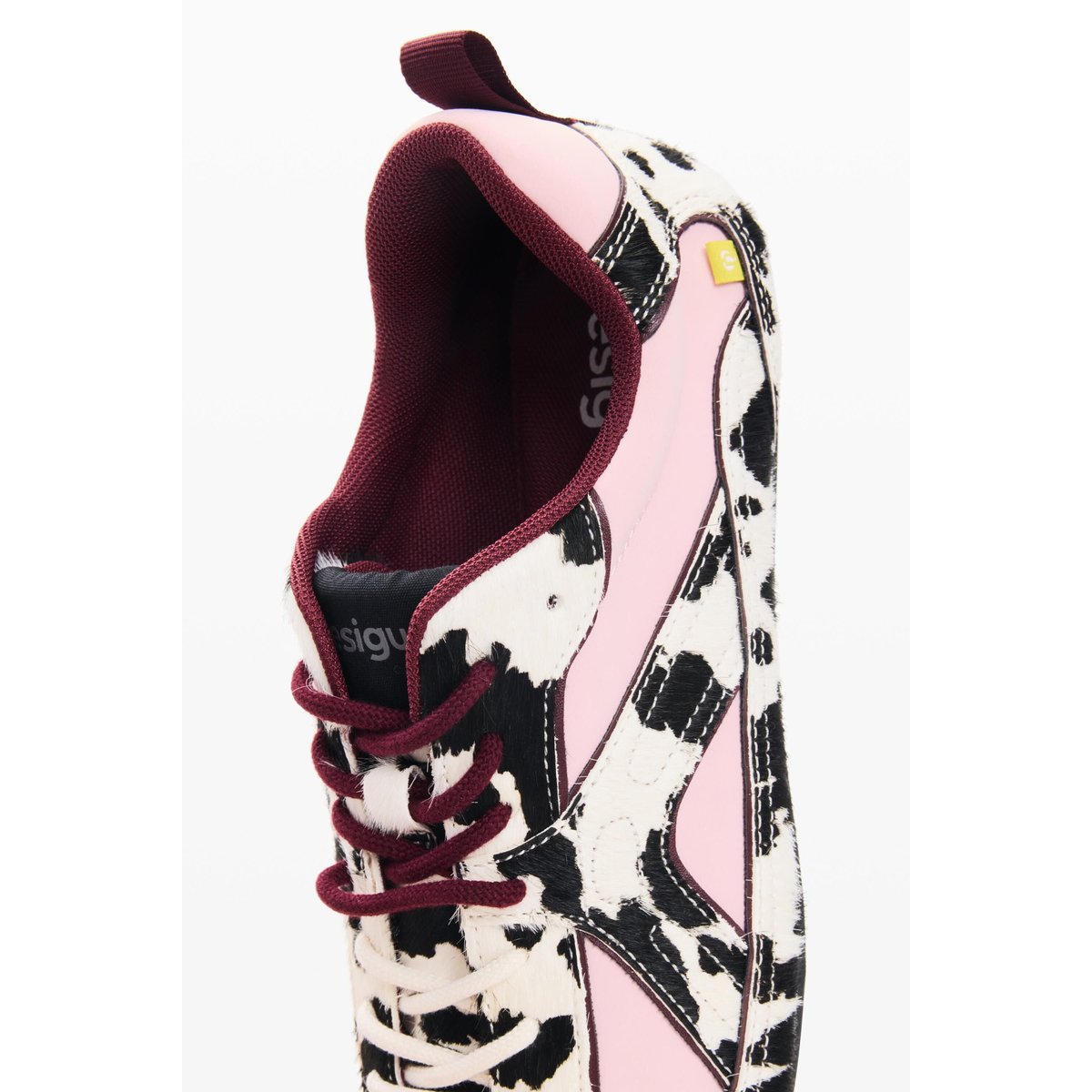 Baskets 100 % cuir multicolore, DESIGUAL