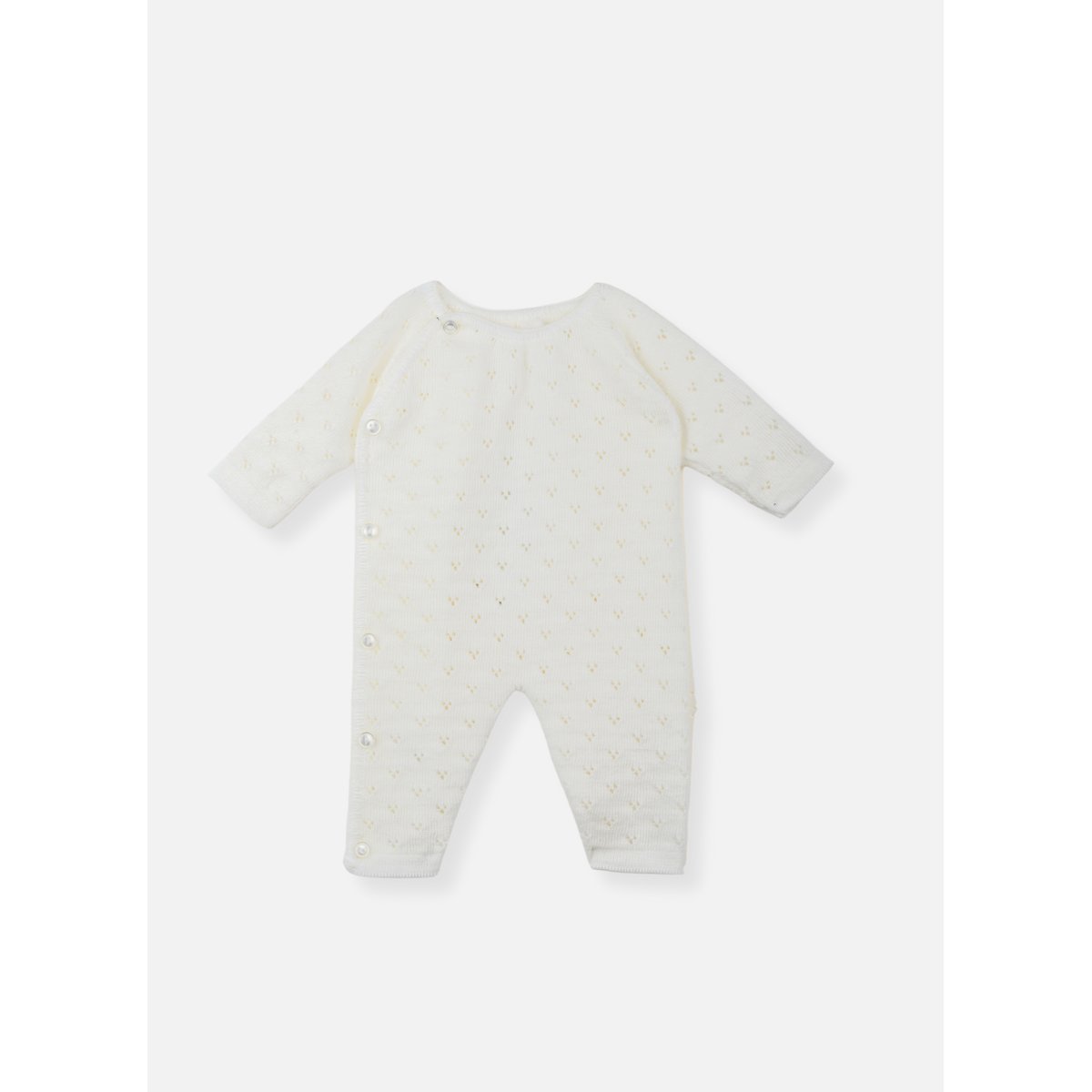 Combinaison ajourée écru, LA MANUFACTURE DE LAYETTE