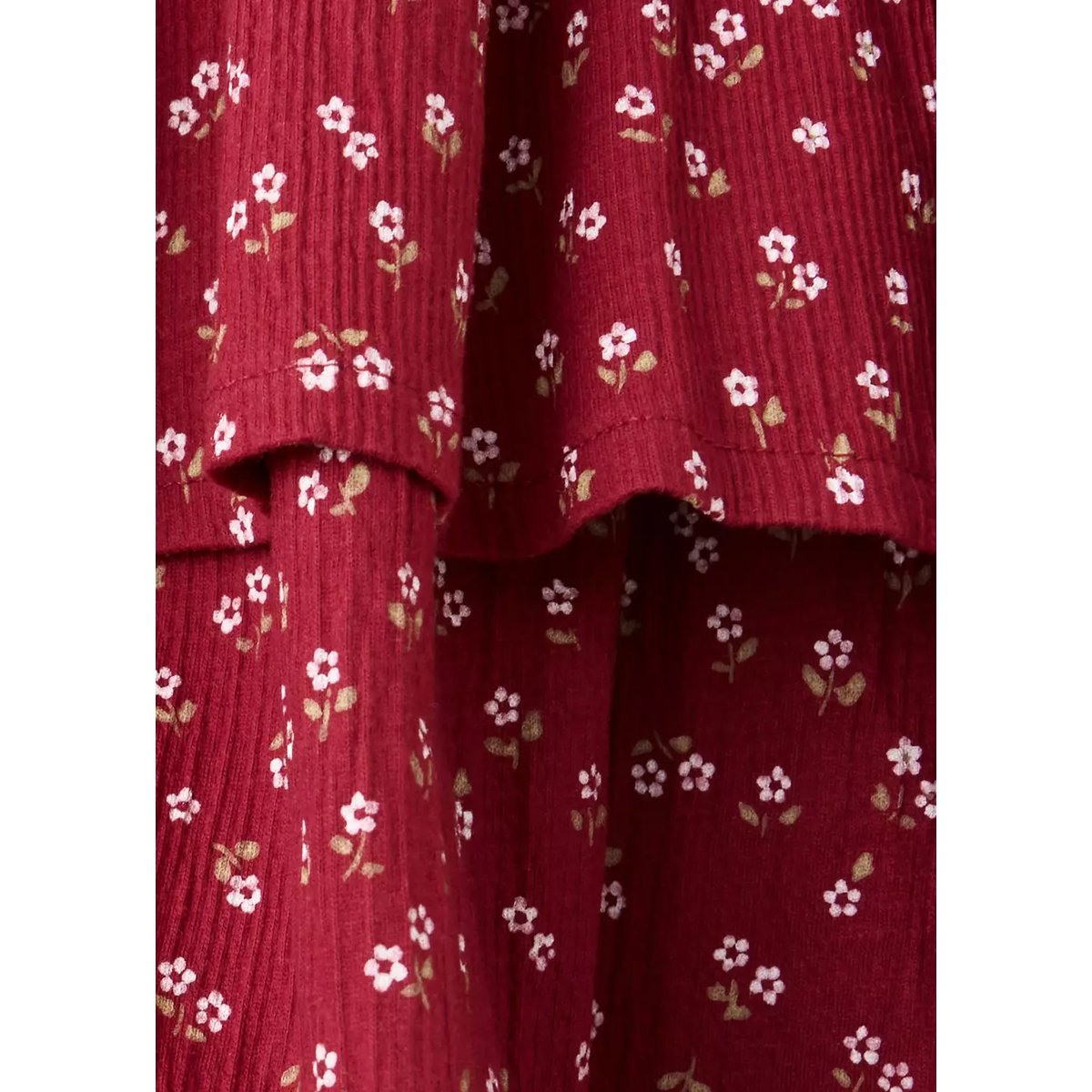 Jupe imprimée volants cerise, MANGO KIDS