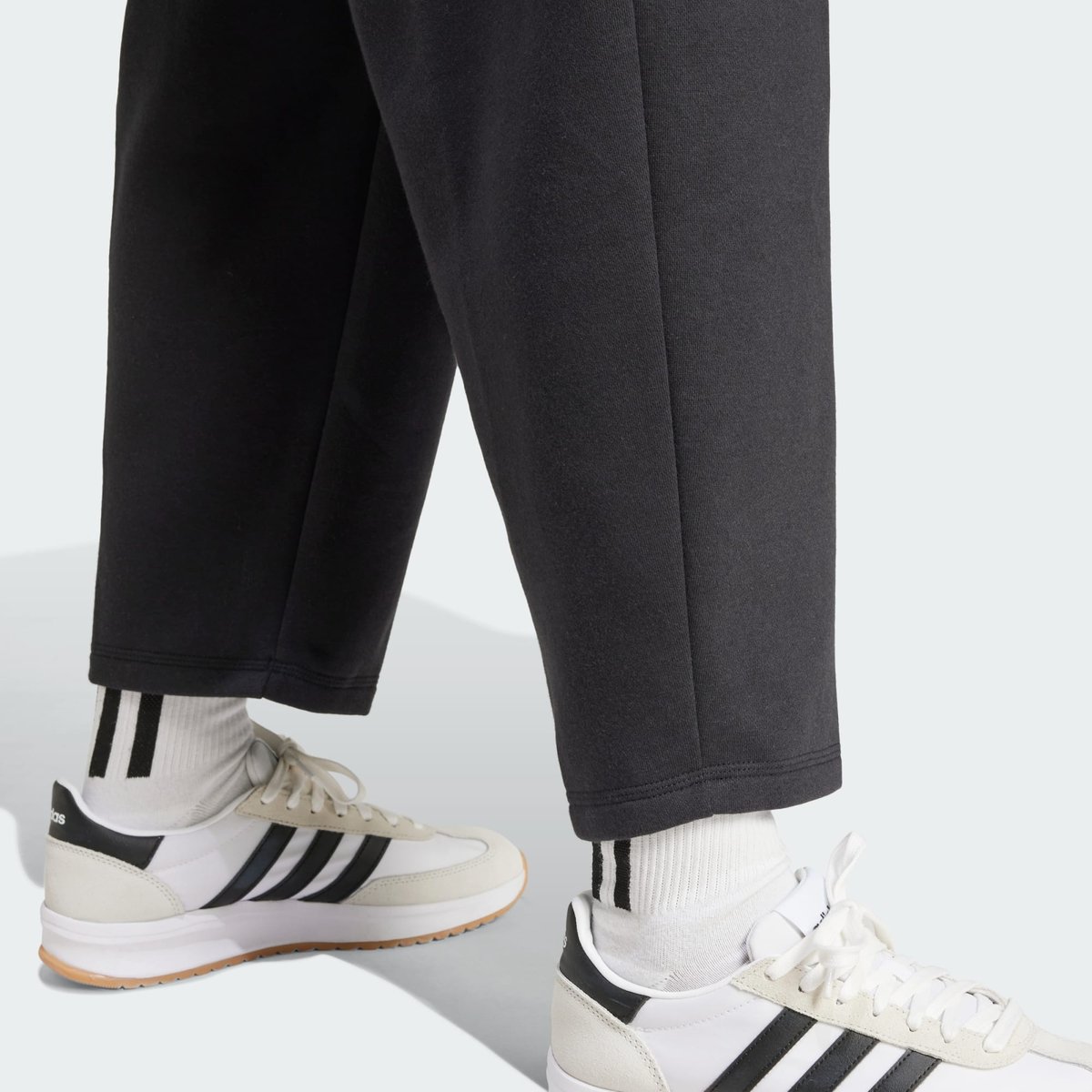 Pantalon Molleton Essentials Contemporary Logo Barrel black, ADIDAS SPORTSWEAR