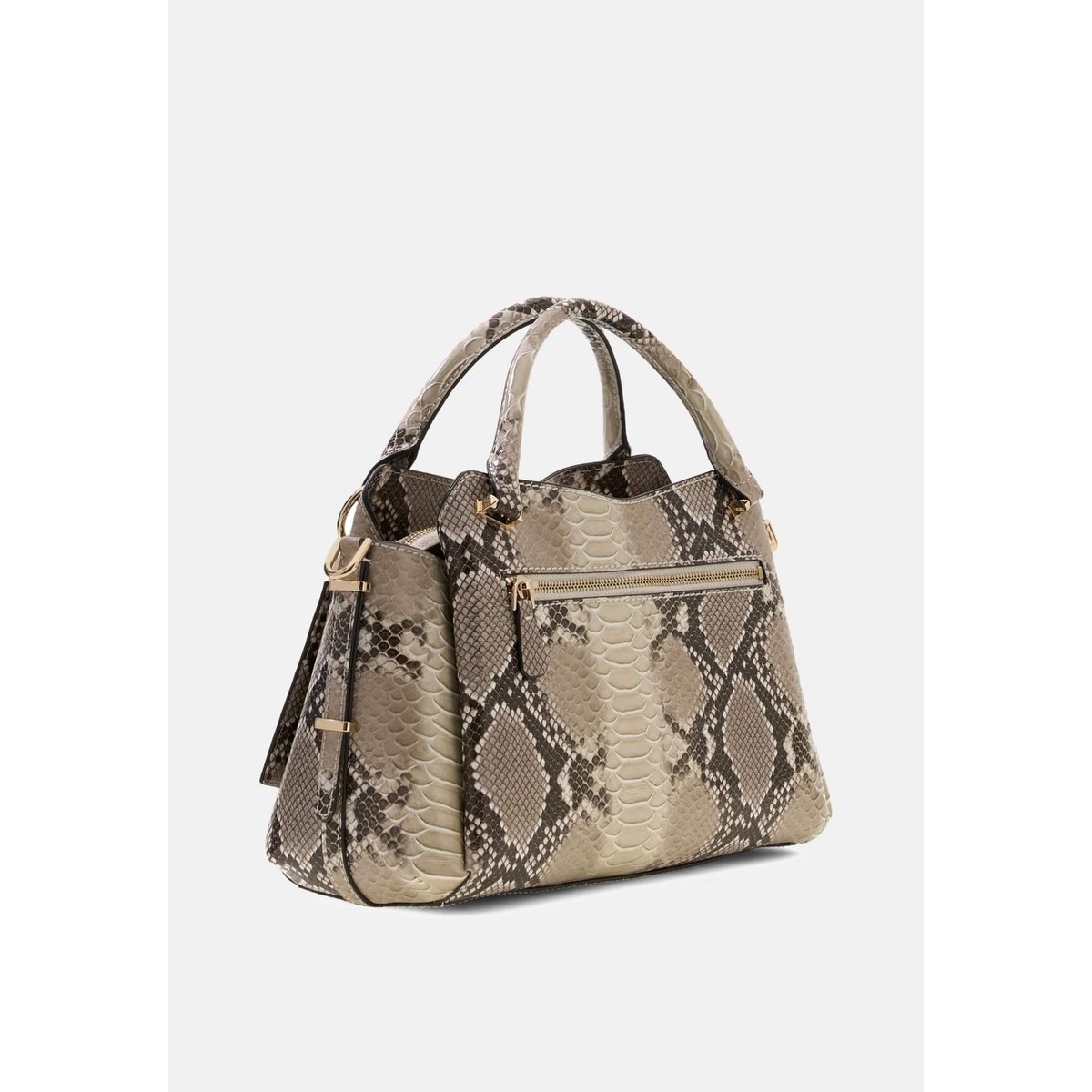 Sac À Main Imprimé Animalier Yvonne marron multi, GUESS