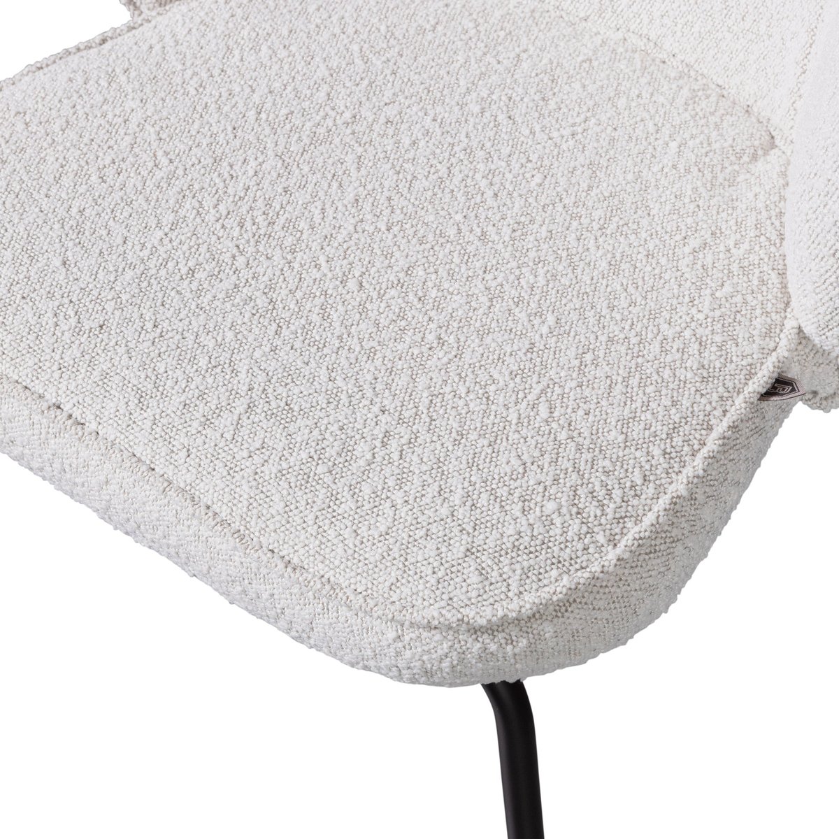 Chaises de table velours ADMIT naturel, WOOOD