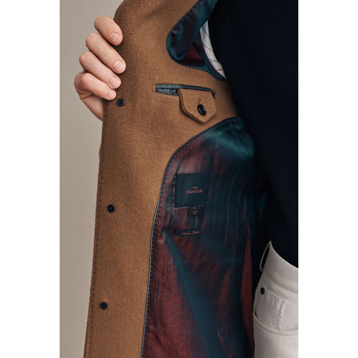 Manteau epsom naturel, NEXT
