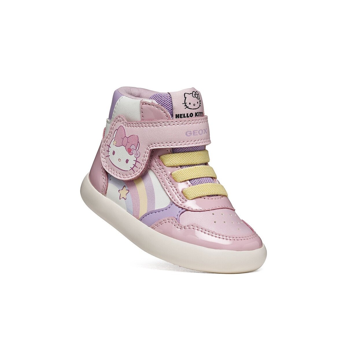 Zapatillas altas transpirables, GISLI x HELLO KITTY rosa , GEOX