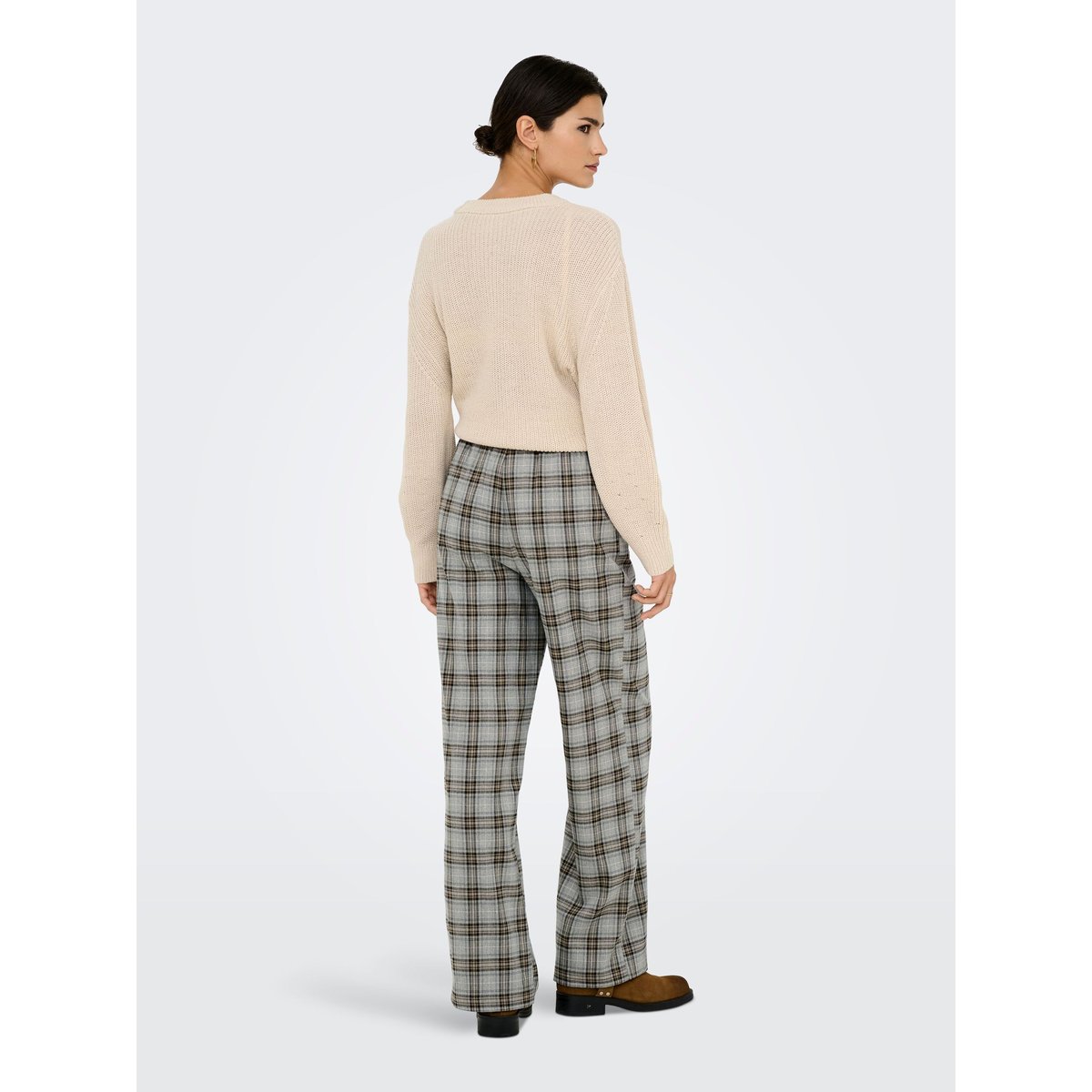 Pantalon medium grey melange, ONLY