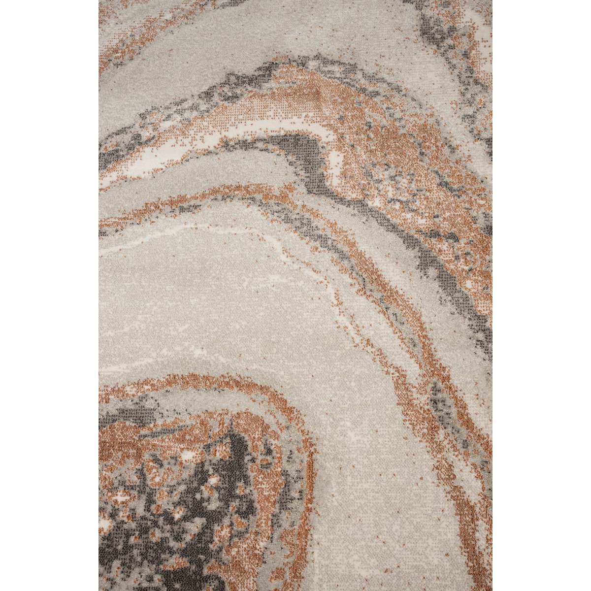 Tapis en tissu 290x200 cm SOLAR marron, ZUIVER