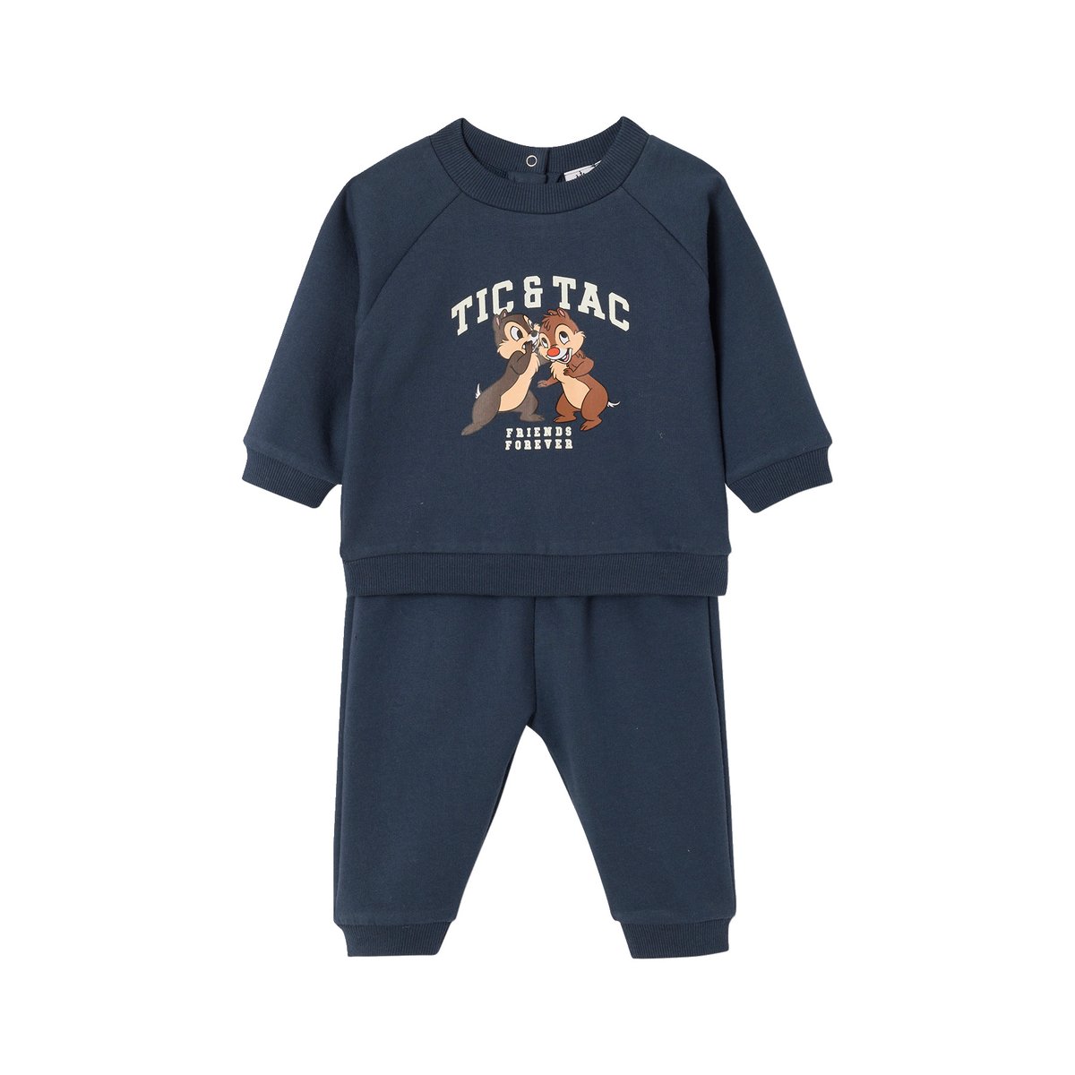 Ensemble Disney Tic & Tac bleu nuit, VERTBAUDET