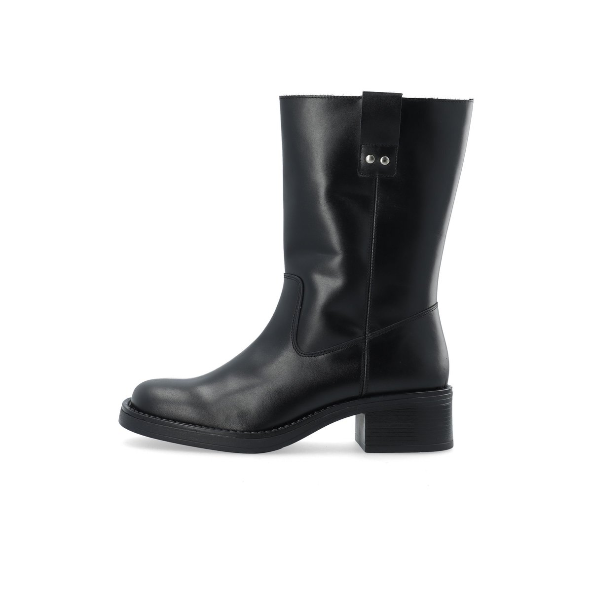 Bottes En Cuir noir - black, BIANCO